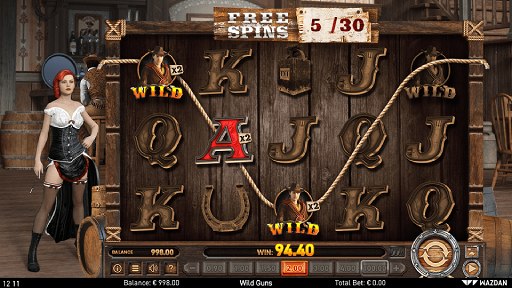 Дизайн игрового автомата Wild Guns